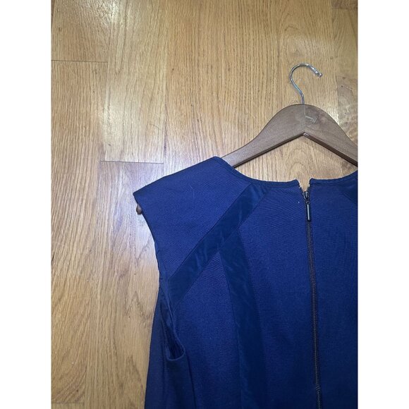 Navy Office Siren Dress Size 10 - Picture 6 of 9